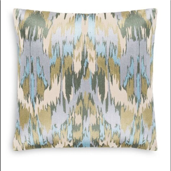 Surya Ara Printed Pillow, 18" x 18". Color: Multicolor - Picture 1 of 1